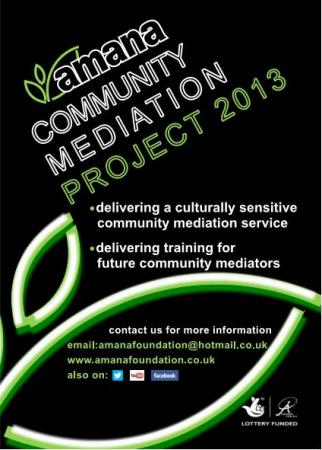 Amana Community Mediation Project 2013